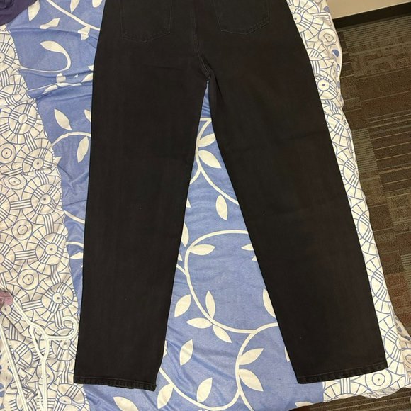 Tall washed black seam detail straight jeans - Picture 2 of 3